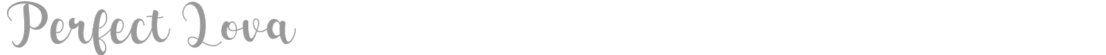 Perfect Lova font preview